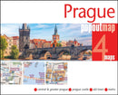 Prague PopOut Map - pocket size, pop up map of Prague city centre