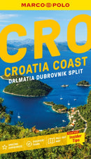 Croatia Coast Marco Polo Pocket Travel Guide - with pull out map : Dalmatia, Dubrovnik and Split-9781917131247
