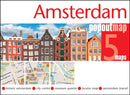 Amsterdam PopOut Map - pocket size, pop up map of Amsterdam city centre : Includes transport map-9781917131322