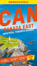 Marco Polo Canada East Pocket Travel Guide | Pull-out Map | Local Knowledge | Covers: Montreal, Toronto, Quebec and more