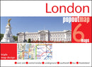 London PopOut Map - 3 pop up maps in 1 pocket size format : pop up city map and tube map of London-9781917131728