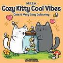 Cozy Kitty Cool Vibes: Cute & Very Cozy Colouring