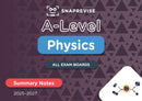 SnapRevise A-Level Physics Summary Notes-9781917424998