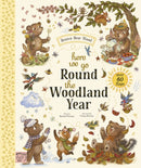 Brown Bear Wood: Here We Go Round the Woodland Year : A Lift-the-Flap Book (With Over 60 Flaps)-9781917768221