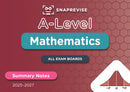 SnapRevise A-Level Maths Summary Notes-9781918046007