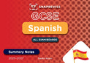 SnapRevise GCSE Spanish Summary Notes-9781918046045