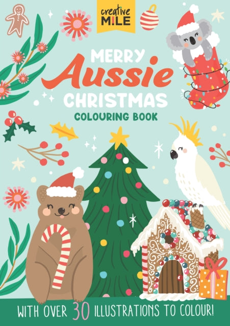Merry Aussie Christmas Colouring Book