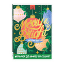 Merry and Bright Colouring Book