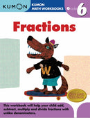 Kumon Grade 6 Fractions-9781933241609