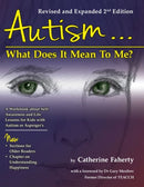 Autism.What Does It Mean to Me? : A Workbook Explaining Self Awareness and Life Lessons to the Child or Youth with High Functioning Autism or Asperger's-9781935274919
