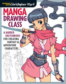 Manga Drawing Class : A Guided Sketchbook for Creating Fantasy & Adventure Characters-9781936096879