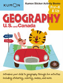 Kumon Sticker Activity Books: Geography U.S. and Canada-9781941082676