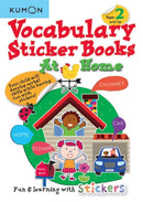 Kumon Vocabulary Sticker Books At Home-9781941082737