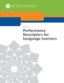 ACTFL Performance Descriptors for Language Learners-9781942544067