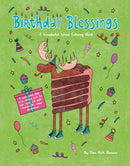 Birthday Blessings : A Wonderful Word Coloring Book-9781956454703