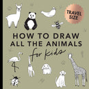 All the Animals: How to Draw Books for Kids with Dogs, Cats, Lions, Dolphins, and More (Summer Activity Book for Kids) (Mini)-9781958803530