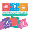 El Spanish Alphabet Jumbo Floor Puzzle : Papel-Picado Inspired 27-Piece ABC Jigsaw Puzzle-9781963183160