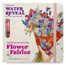 Watercolor With Me: Flower Fairies : A Reusable Water Reveal Coloring Book for Kids Featuring Flowers and Fairies-9781963183467