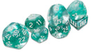 Thracian Azure Swirl Dice - DCC Funky 7-set-9781964581057