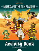 Moses and the Ten Plagues Activity Book-9781988585741