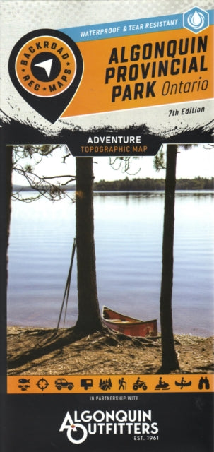 Algonquin Provincial Park Ontario - Recreation Map