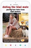Dating the Kiwi Male : Mostly true tales from Kiwi women-9781990003387