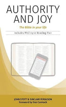 Authority and Joy : The Bible in your life-9781999662189