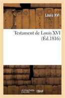 Testament de Louis XVI-9782012931374