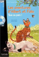 Les aventures d'Albert et Folio : Tous au parc ! - Livre + CD Audio-9782014016062