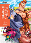 Mystery Colouring - Heroes & Villains (The Battle) : Reveal iconic Disney characters with colour by number-9782017276487