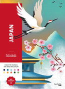 Mystery Colouring - Japan : 100 mystery colouring pages dedicated to The Land of the Rising Sun-9782017352808