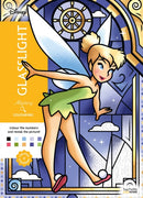 Mystery Colouring - Glasslight : Reveal iconic Disney characters with colour by number-9782017356448