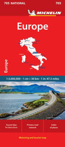 Europe - Michelin National Map 705