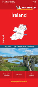 Ireland - Michelin National Map 712