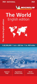 World - Michelin National Map 701