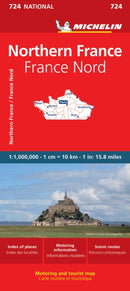 Northern France - Michelin National Map 724