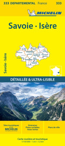Isere Savoie - Michelin Local Map 333