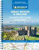 Great Britain & Ireland Main Roads Atlas (A4-Spiral, English-French) 2025-9782067235861