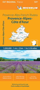 Provence- Alps - French Riviera - Michelin Regional Map 527