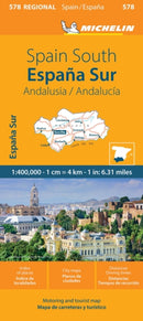 Michelin Spain, Andalucia Map