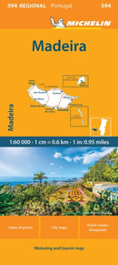 Madeira - Michelin Regional Map 594