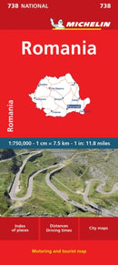 Michelin Romania Map