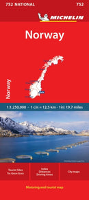 Michelin Norway Map