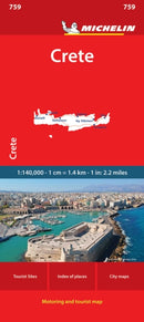 Michelin Crete Map