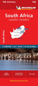 South Africa - National Map 748