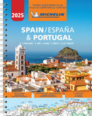 Spain & Portugal 2025 - Tourist and Motoring Atlas (A4-Spiral)-9782067265202