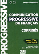 Communication progressive du francais - Niveau perfectionnement (C1/C2) - Corriges-9782090380712