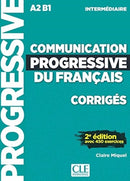 Communication progressive du francais: Niveau intermediaire (A2/B1) - Corriges-9782090384482