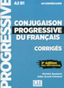Conjugaison progressive du francais - Niveau intermediaire (A2/B1) - Corriges-9782090384512