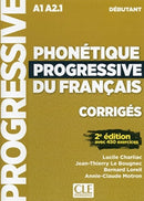 Phonetique progressive du francais: Niveau debutant (A1/A2) - Corriges-9782090384567
